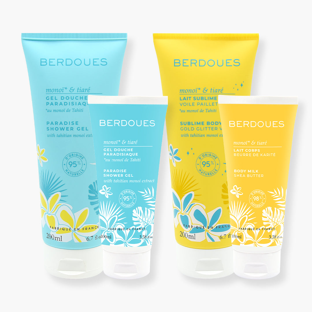 Lot Soins Corps Monoï & Tiaré