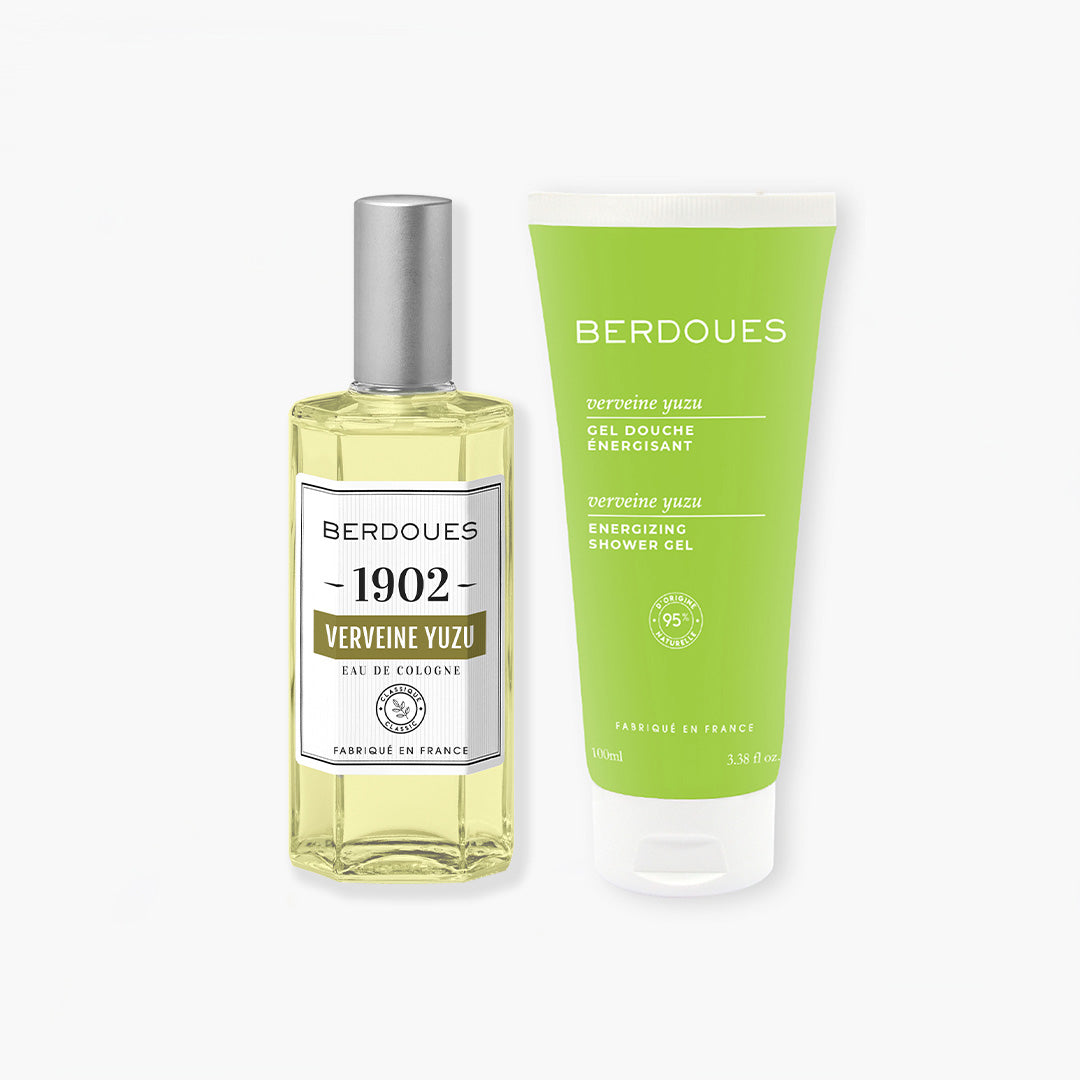 Duo Eau de Cologne et Gel douche Verveine Yuzu