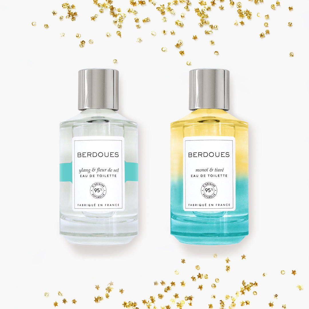 Duo eaux de toilette Monoï & Tiaré et Ylang & Fleur de sel