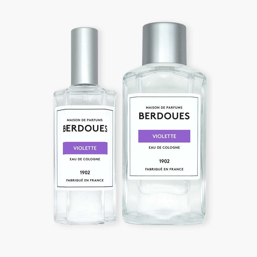 Lot eaux de Cologne Violette
