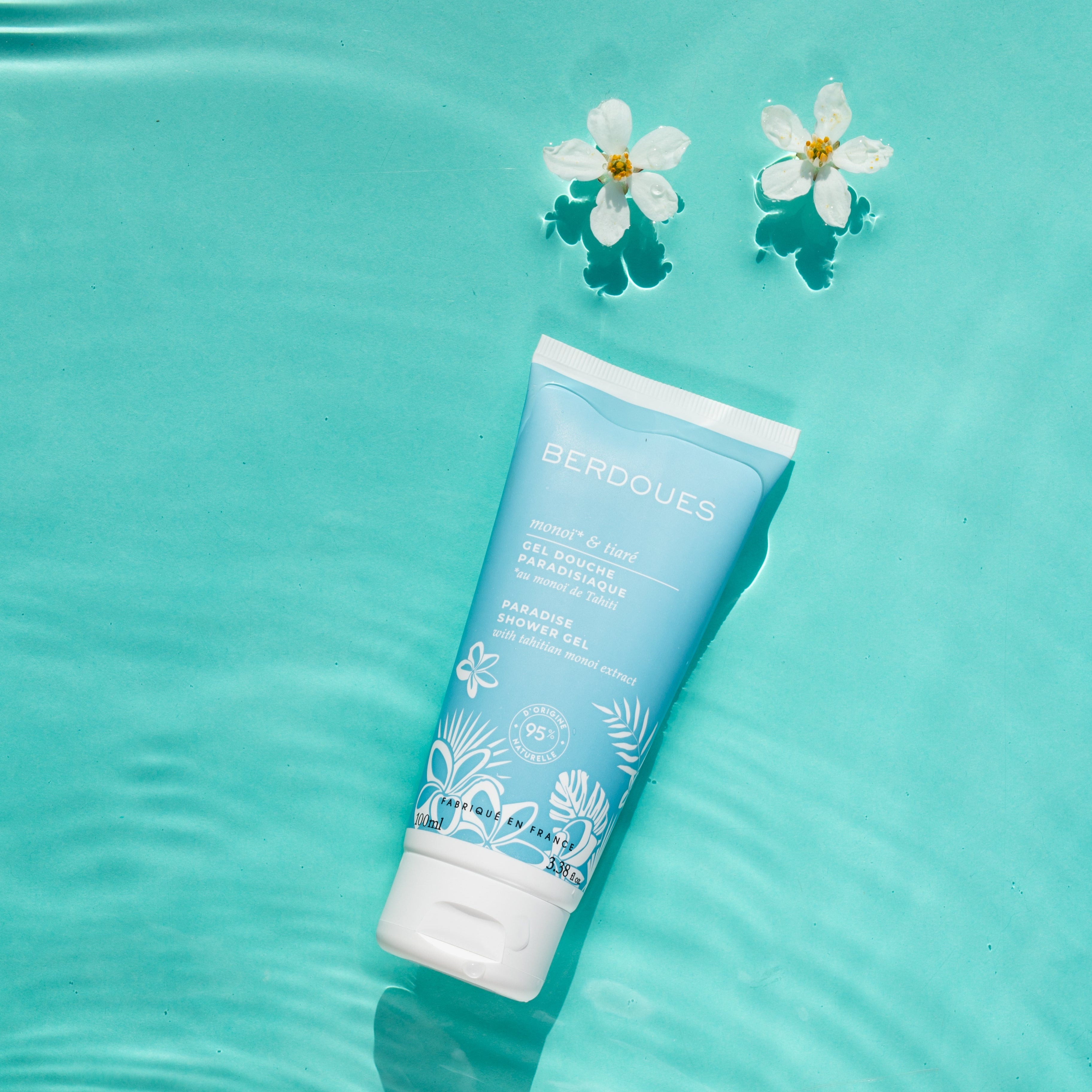 Gel douche Paradisiaque Monoï & Tiaré 100ml